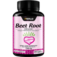 X Gold Health Beet Root 1350mg – 200 Veggie Caps image