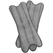 X Mop Pad (2 Pcs)– Microfiber Cleaning Pad for Flat Mops, Reusable and Washable image