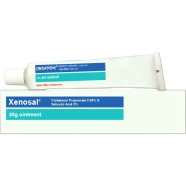 Xenosal 0.05 percentage , 3 percentage Ointment 30 Gm Tube image