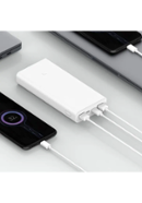 শাওমি 20000mAh পাওয়ার ব্যাংক V3 USB-C QC3.0 18W সহ - হোয়াইট image