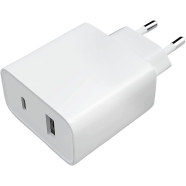 Xiaomi 33W Charger Dual output (Type-A and Type-C) - White image