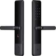 Xiaomi Mijia Smart Door Lock E Fingerprint Password Bluetooth Unlock Detect Alarm Work Mi Home App Control with Doorbell image
