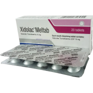 Xidolac Meltab 10 mg Tablet 10's Strip image