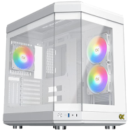 Xigmatek CUBI Arctic Mid-Tower Gaming Casing image
