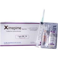 Ximepime 1 gm/vial IM/IV Injection 1 gm vial image