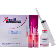 Ximetil 1.5 gm/vial IV Injection 1.5 gm vial icon