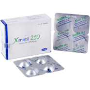 Ximetil 250 mg Tablet 4's strip icon