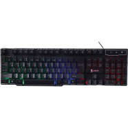 Xjogos KB72R Backlit USB-Bangla Black Keyboard image