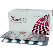 Xorel 20 mg Tablet 10's Strip image