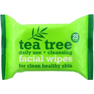 Xpel Tea Tree Facial Cleansing Wipes - 25wipes image