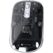 Xtreme WM10T Rechargeable Wireless Trasparent Mouse with Lighting and Li-Battery image
