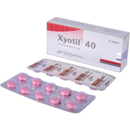 Xyotil 40 mg Tablet 10's Strip image