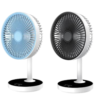YAGE YG-7998N Rechargeable Multifunctional Desktop Fan with LED Light image