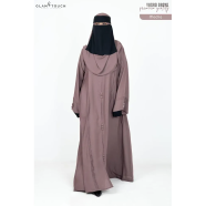 Glam Touch Yusra The Luxury Plain Abaya image