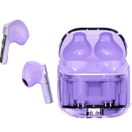 YX06 V5.3 Mini TWS Earbuds – True Wireless Bluetooth, ENC Noise Cancelling, Transparent Design image