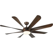 Yamada 60Inch 336 Model 8 Blades Ceiling Fan (Under Light, Remote Control) image