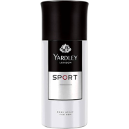 Yardley London Sport Body Spray For Men 150ml image