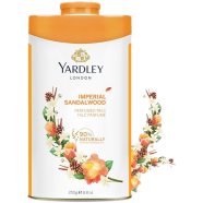 Yardley Sandalwood Perfumed Talcum Powder Tin 250 gm image