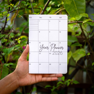 Year Planner 2026(Italic) Notebook (SN202512200) image