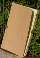 Yellowish Page Hand Made Kraft Cover Notebook image