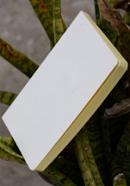 Yellowish Page Hand Made Texture White Cover Notebook image