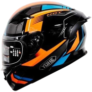 Yohe Black Orange Blue Glossy image