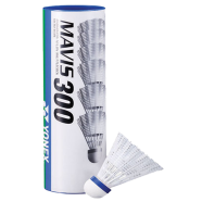 Yonex Mavis 300 Blue Cap Nylon Shuttlecock (White) icon