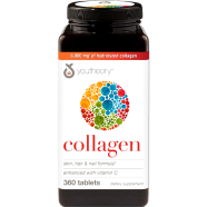 Youtheory Collagen Plus Biotin 6000 mg Tablets 360Pcs image