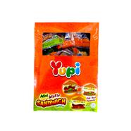 Yupi Mini Waffle Sandwich Gummy Candy (24x7 gm) 168 gm image