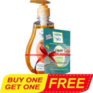 Yusera Handwash 300 ml Orange (Buy 1 Get 1 Hand Wash Refill 170 ml Free) image