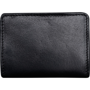 Zays Premium Eco-Friendly Leather Magnetic Card Holder Mini Wallet (ZCW109-Black) icon