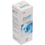 Zadit 0.025 Percent Ophthalmic Solution 5 ml Drop image