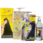 Zafran Hair Loss Combo - Zafran Hair Oil 150ml and Zafran Hair Mask 120ml and Zafran Hair Shampoo 200ml image