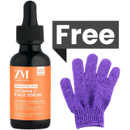 Zayn And Myza Vitamin C Face Serum (Gift Exfoliating Shower Gloves) FREE image