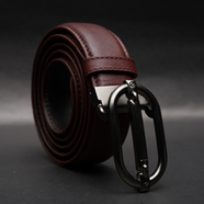Zays Genuine Leather Belt for Men – Premium Full-Grain Cowhide, Handmade, Formal And Casual Use (BC113-BS107-Antique Brown) image