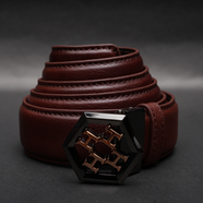 Zays Men's Genuine Leather Belt Premium Full Grain Cowhide Formal and Casual image