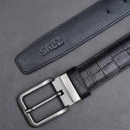 Zays Men's Genuine Leather Belt Premium Full Grain Cowhide Formal and Casual image