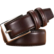 Zays Genuine Leather Belt for Men Premium Durable Adjustable ZMB104 image