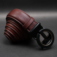 Zays Handcrafted Imported Full-Grain Cowhide Leather Auto Gear Belt for Men image