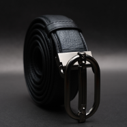 Zays Handcrafted Leather Belt for Men – Full-Grain Cowhide, Adjustable Fit, Stylish (ZMB178-Chocolate) image