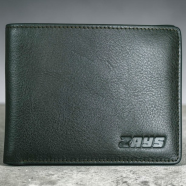 Zays Handcrafted Premium Leather Bifold Short Wallet image