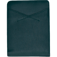 Zays Handcrafted Premium Leather Bifold Short Wallet (ZSW105-Bottle Green) image