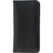Zays Handcrafted Full-Grain Leather Long Wallet – Elegant, Durable, and Functional for Everyday Use (ZLW105-Black) icon