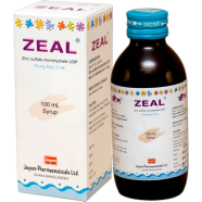 Zeal 10 mg/5 ml Syrup 100 ml bottle image