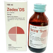 Zedex DS 10 mg/5 ml Syrup 100 ml bottle image