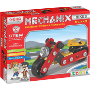 Zephyr Mechanix Beginner Bike DIY Stem and Education Metal Construction Set image