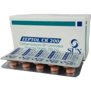 Zeptol Cr 200 mg Tablet 10's Strip image