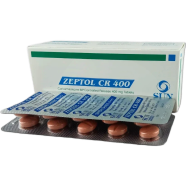 Zeptol Cr 400 mg Tablet 10's Strip image