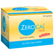 Zerocal Sugar Substitute Sachet - 25 Strip image