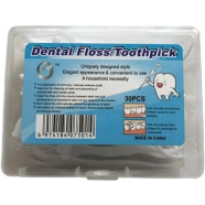Zhuyusheng White Dental Floss / Toothpick 30pcs (Made in China) image